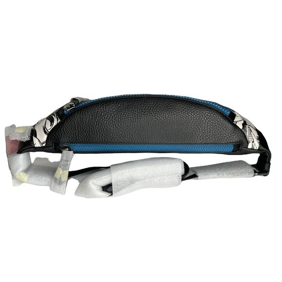 Coach Marvel Warren Belt Bag With Black and White Comic Book Print Fanny Pack - Picture 4 of 10